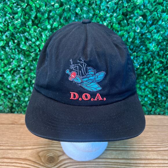 OBEY Worldwide Dead On Arrival D.O.A. Baseball Hat Dead Fly - Picture 1 of 9